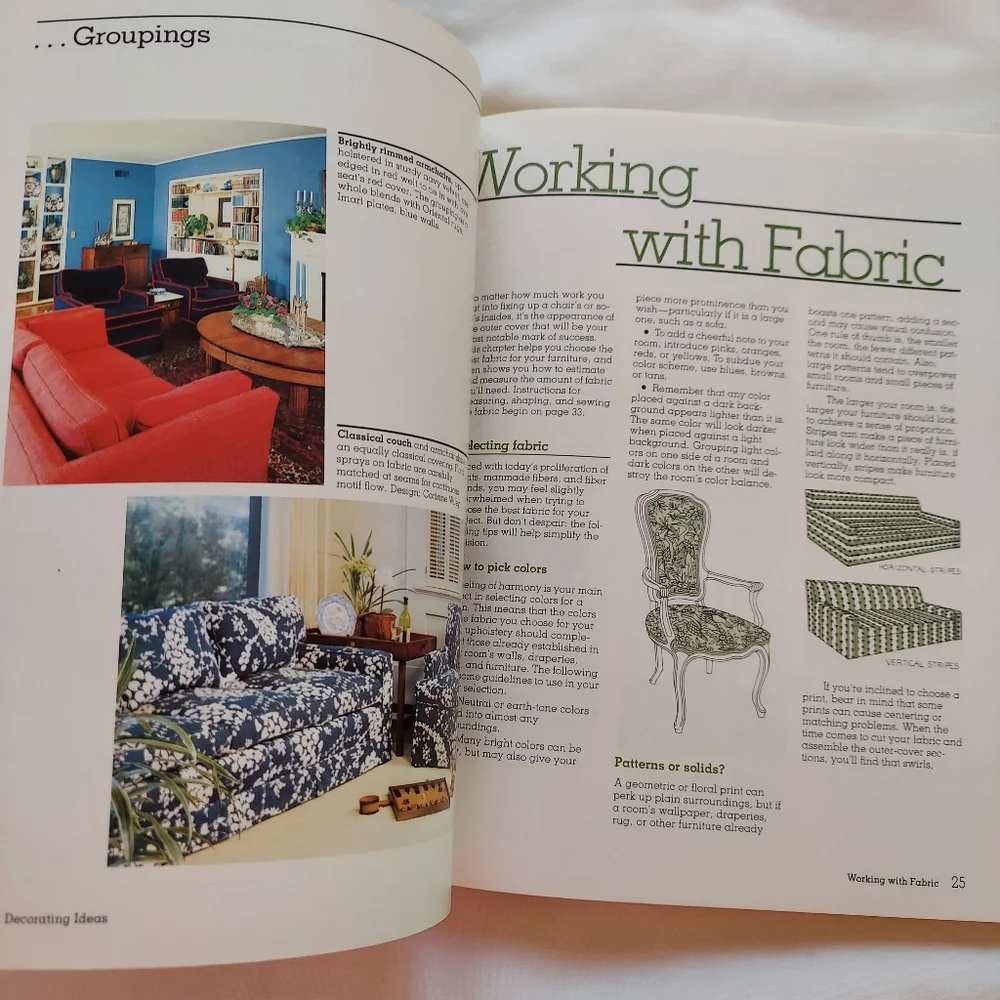 Furniture Upholstery-A Sunset Book - Repairs, Simplified Techniques-Softcover